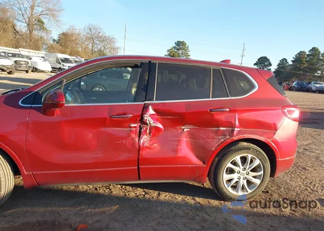 2019 Buick Envision Fwd Preferred from USA, damaged, VIN LRBFXBSA6KD016544